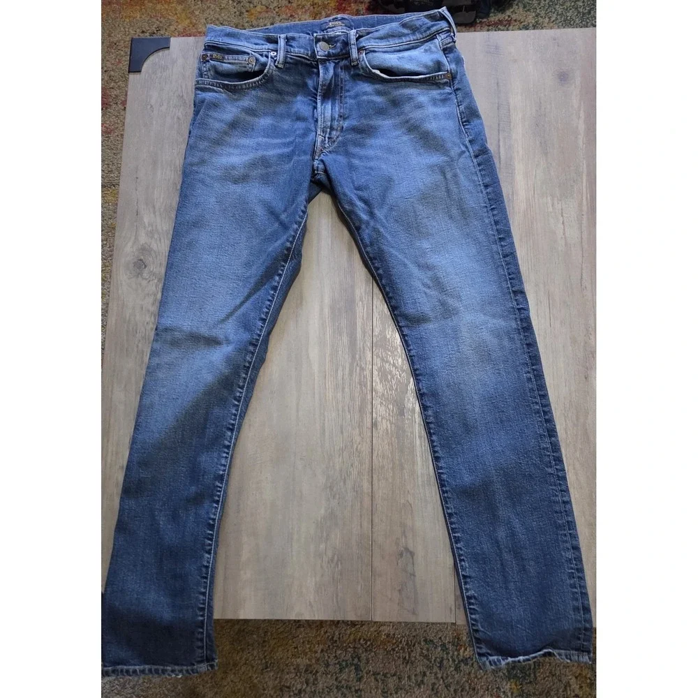 Polo Ralph Lauren Men 30/32 Sullivan Slim Medium Wash Denim Blue Jeans